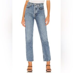 Agolde 90’s pinch waist high rise straight - Navigate  - size 29